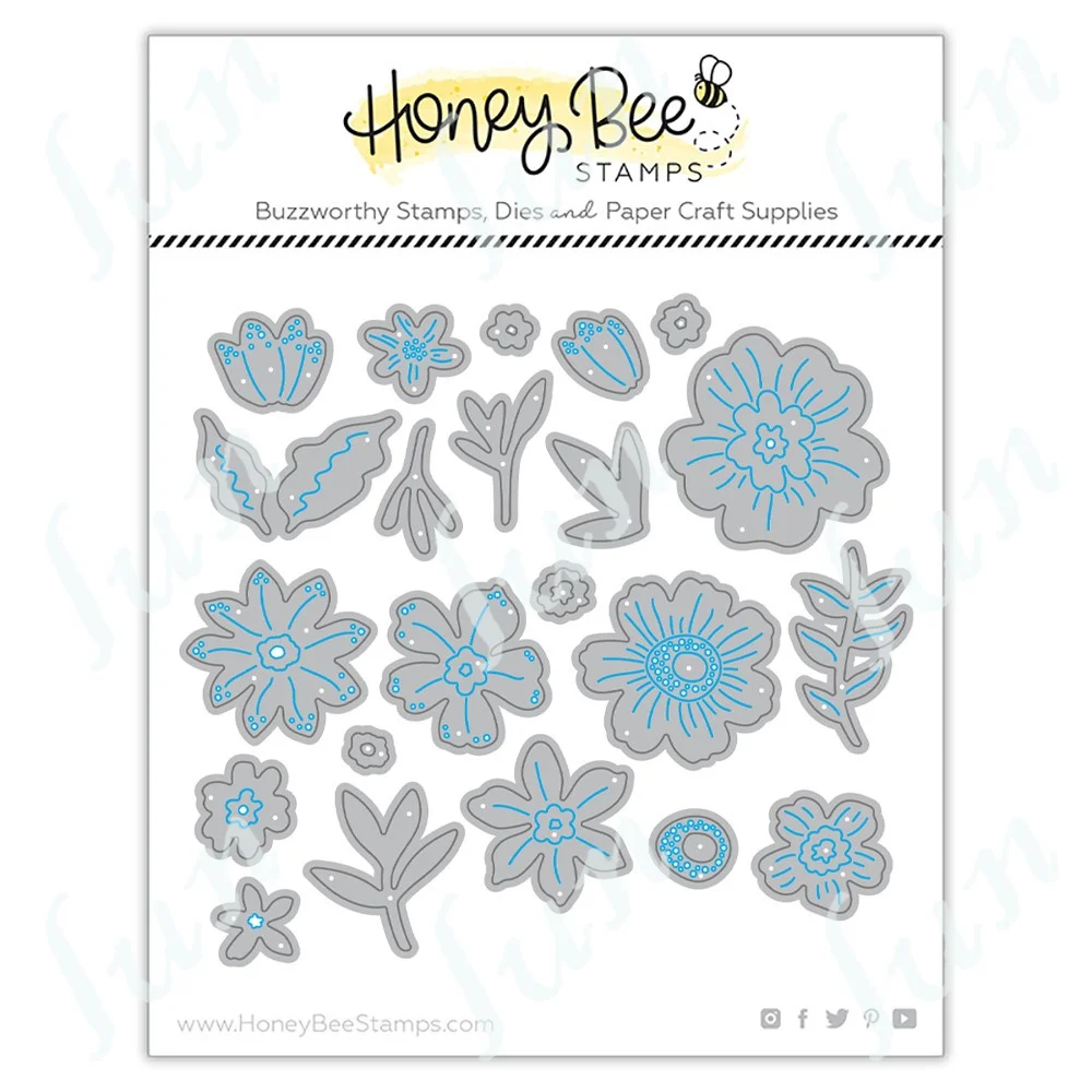 

2022 New Arrival whimsical Spring Flowers Metal Cutting Dies and Handmade Diy Embossing Make Scrapbooking Album Stamp Decoration