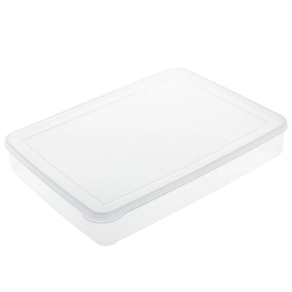 

Контейнер для хранения еды в холодильнике с крышкой, Штабелируемый пластиковый держатель для пельменей, овощей и яиц, органайзер для кухни