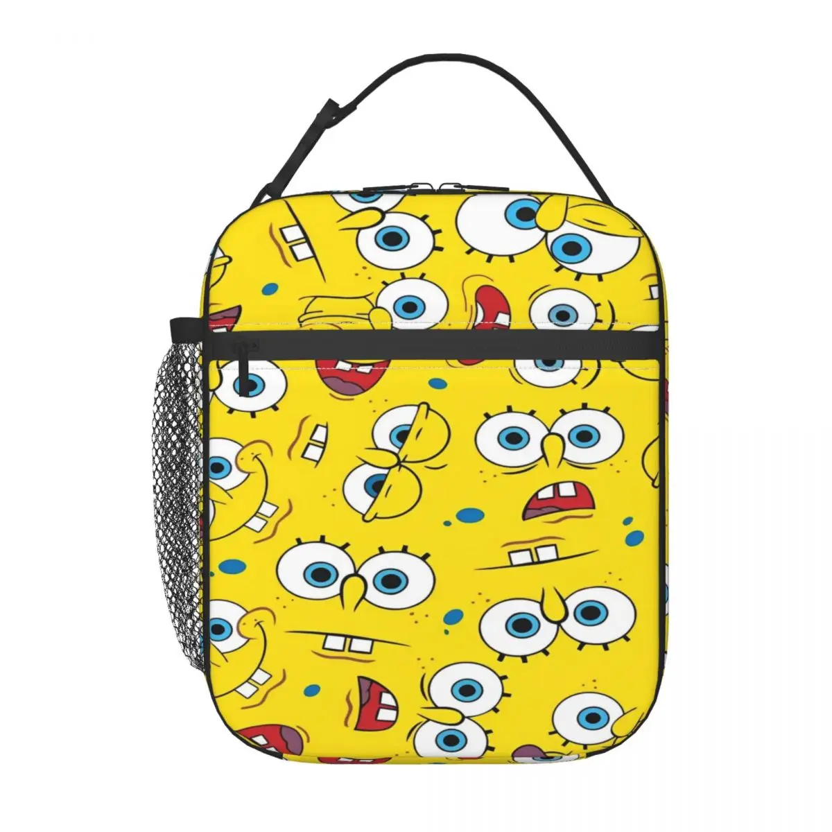 Изолированная сумка для обеда губка Боба детский мультфильм аниме коробка