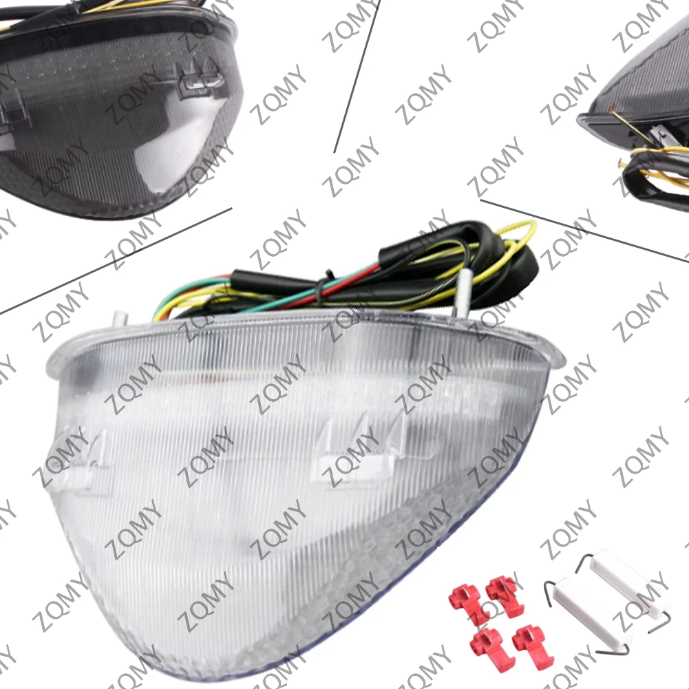 Задний стоп-сигнал мотоцикла указатель поворота встроенный светодиодный