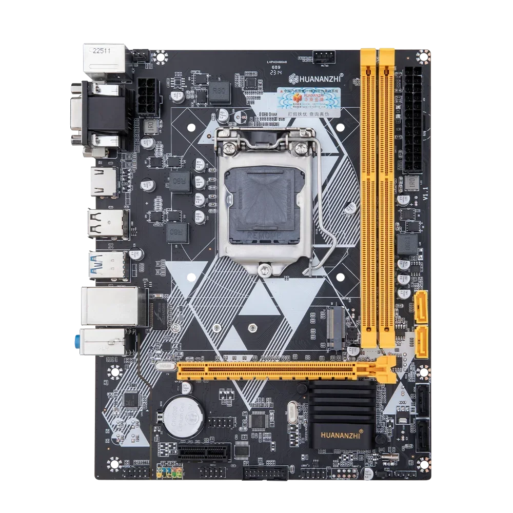 HUANANZHI H81+i7-4790 Поддержка Intel LGA1150 2 слота памяти DDR3 Макс. 16 ГБ