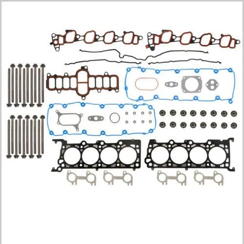 

Подходит для 02-07 Hyundai Elantra Tiburon Kia Spectra 2.0L Комплект прокладок головки болтов G4GF