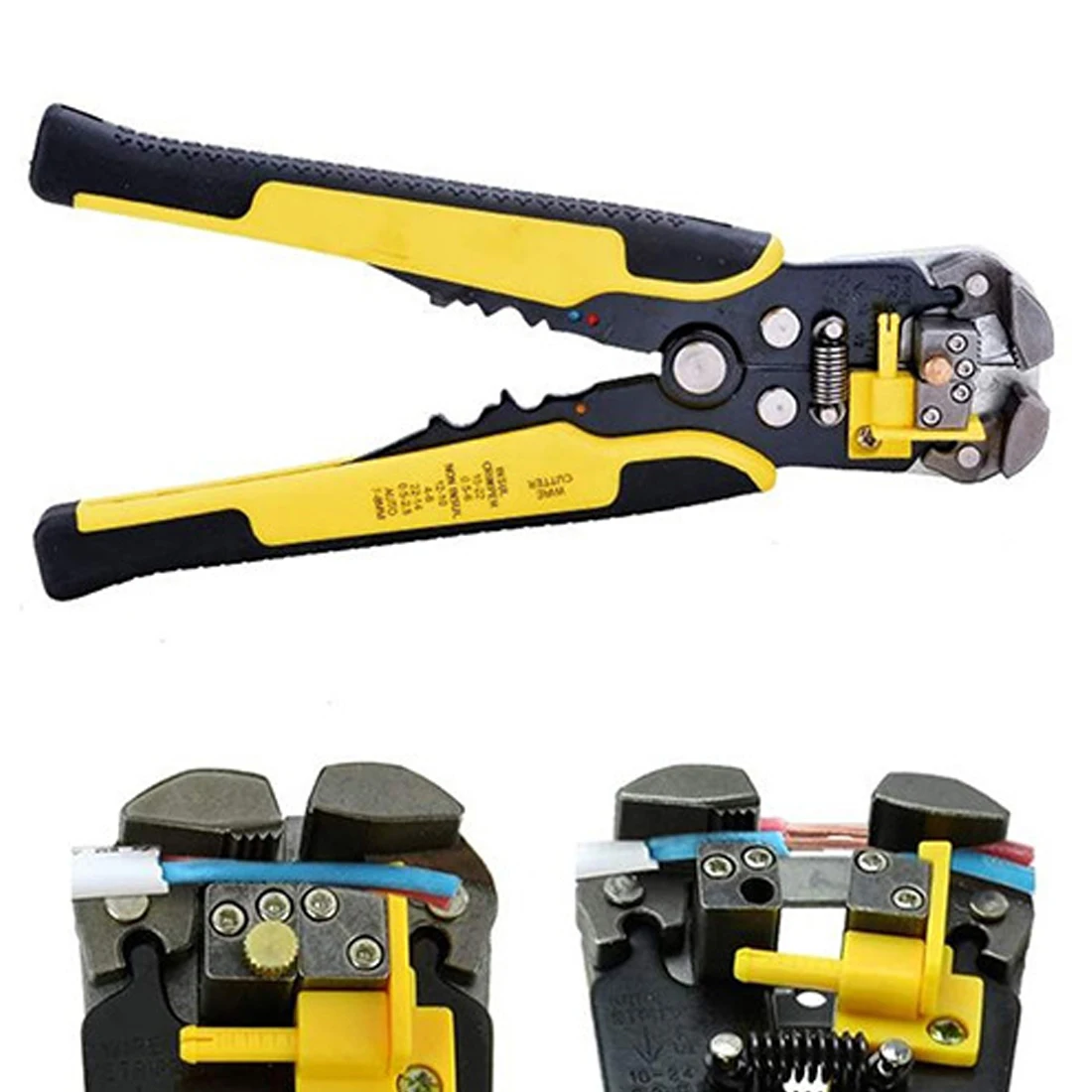 

Automatic Wire Striper Cutter Stripper Crimper Pliers Crimping Terminal Hand Tool Cutting and Stripping Wire Multitool