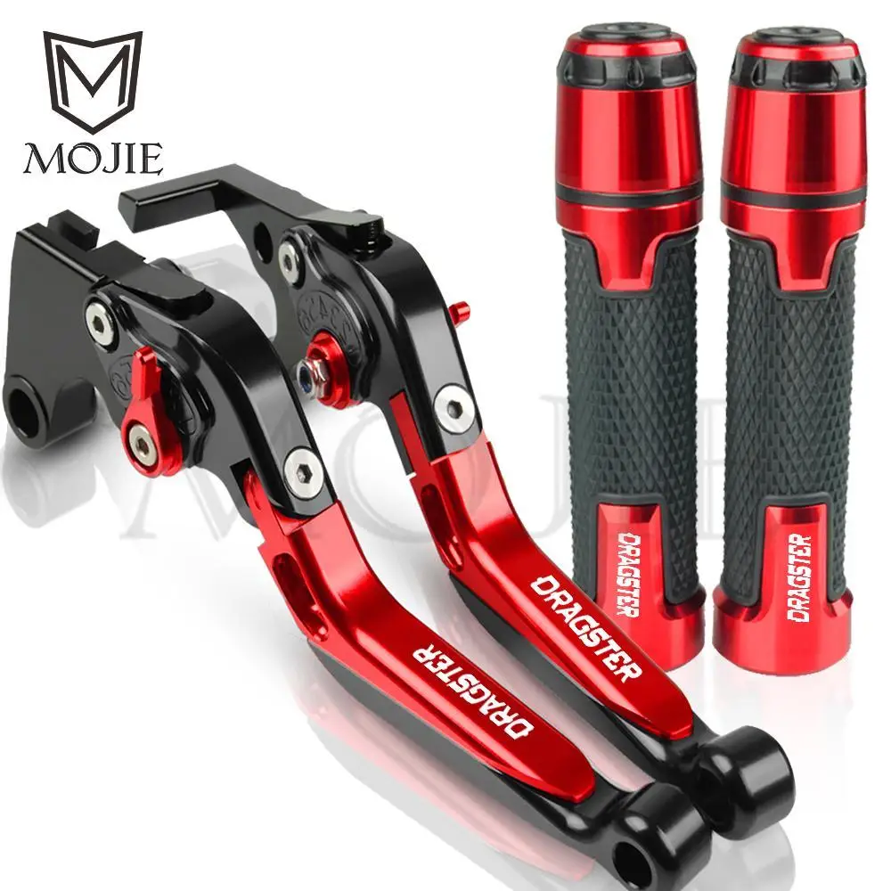 

Motorcycle Brake Handle Clutch Levers DRagster RR Handle Grips Set Folding CNC For MV AGUSTA DRagsteR 800 2013-2016 2014 2015