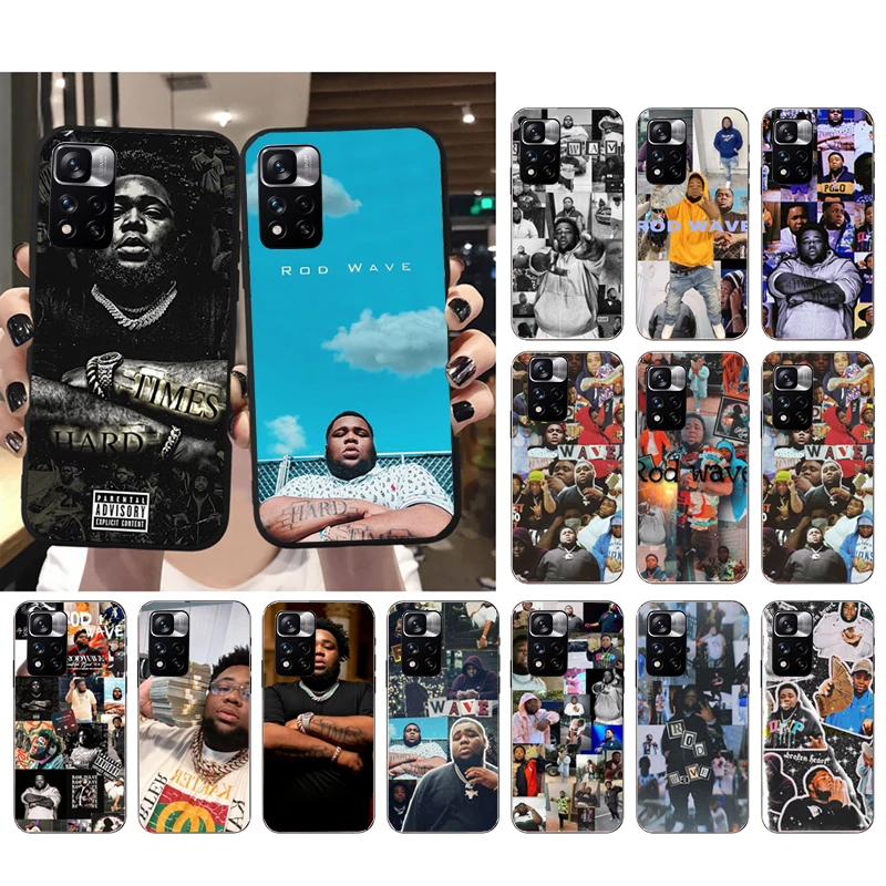 

Phone Case For Xiaomi Redmi Note 11 11S 11T Pro 10 9Pro Note9S 10S Redmi 10 9 10C 9C 9A 9T Rapper Rod Wave Case