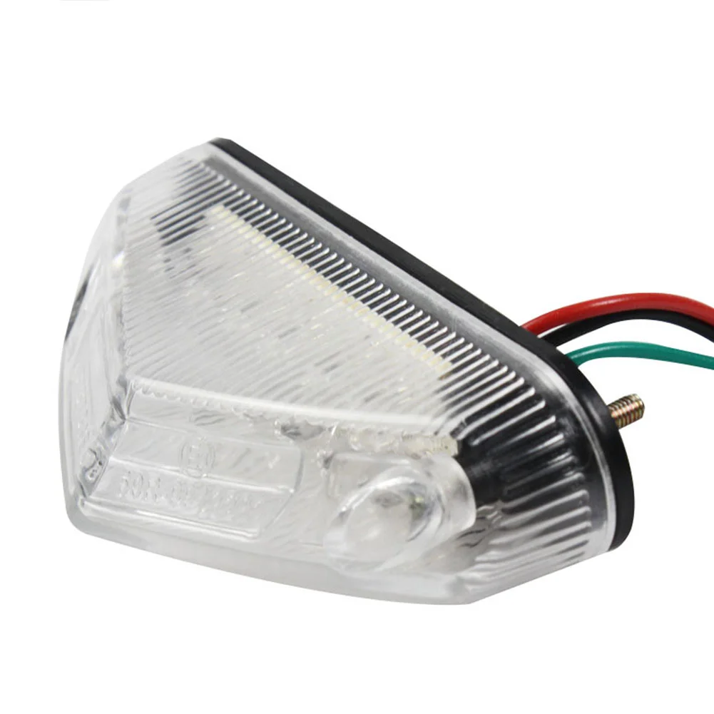 

1x 12 LED 3 Wires Motorcycle Rear Brake Stop Light Running Driving Light For Standard Bike Motorcycle Dirt Bikes