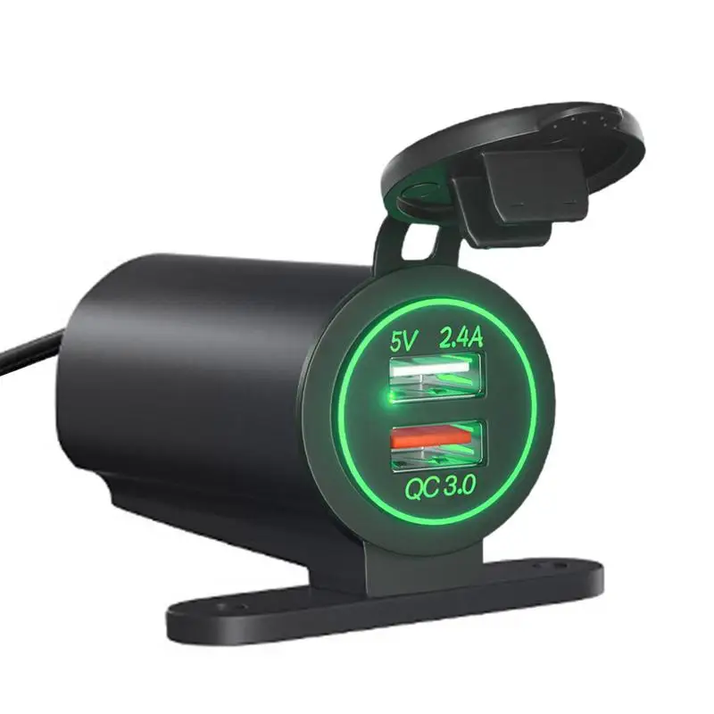 

Car Charger Multifunctional Motorcycle Phone Charger Suitable For Cars Motorcycles Atv Rv Suv Boats Yachts And Other