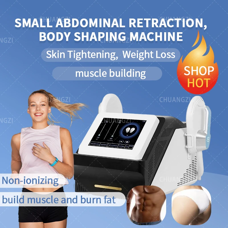 

Factory Direct EMS Electromagnetic Fat Burning Shaping Shockwave Treatment Machine Muscle Training Machine Stimulation Electroma