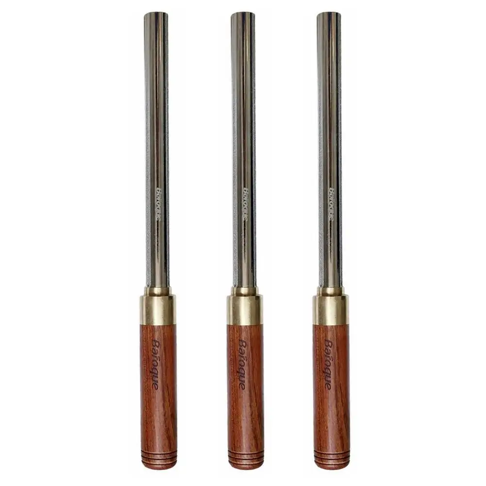 

Guitar Fret Crowning File With Small/Medium/Large 3 Crowning Grooves Fret End Dressing File Professional Luthier Tool Drop Ship