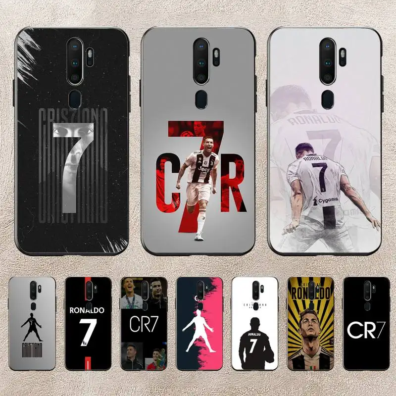 

C-CR7 Football Star Phone Case For Redmi 9A 8A 6A Note 9 8 10 11S 8T Pro K20 K30 K40 Pro PocoF3 Note11 5G Case