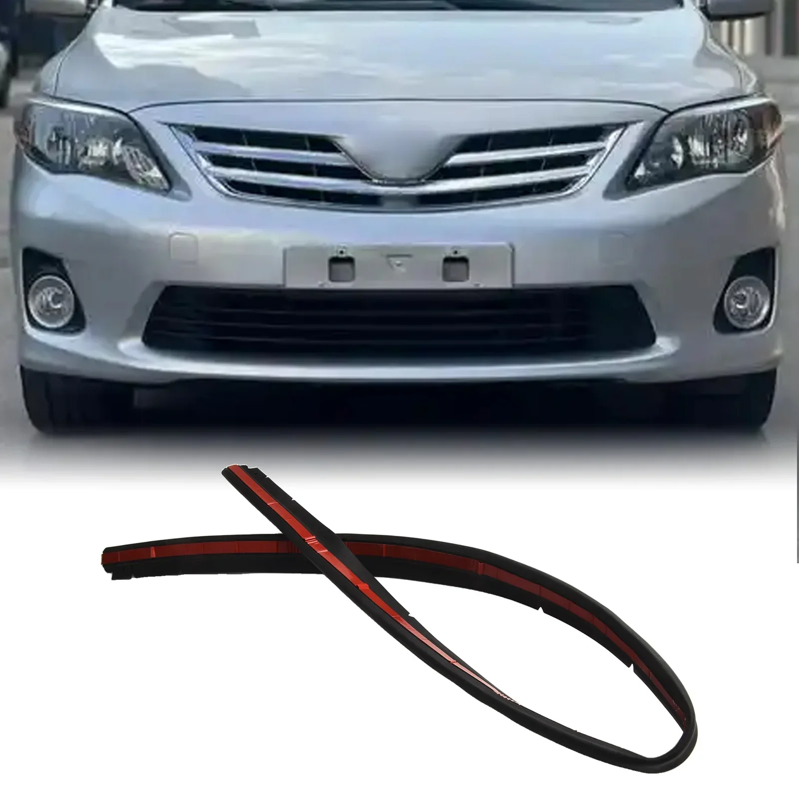 

Уплотнительная лента переднего капота двигателя автомобиля, резиновая уплотнительная лента для Toyota Corolla-2005/2008/2009/2010/2011/2012/2013, автомобильный аксессуар