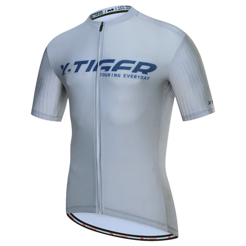 X-TIGER мужские велосипедные майки короткий рукав