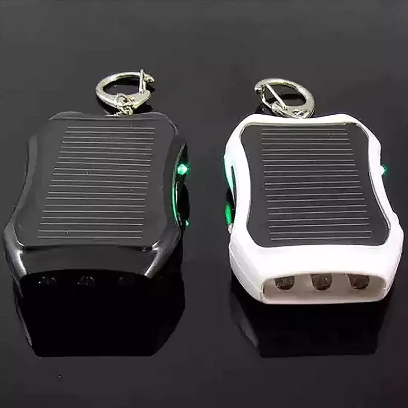 

NEW 1500mAh Solar Bank Mini Battery Charger Keychain For Cellphones Tablets Portable Outdoor Lamp Keychain Solar Charger Bank
