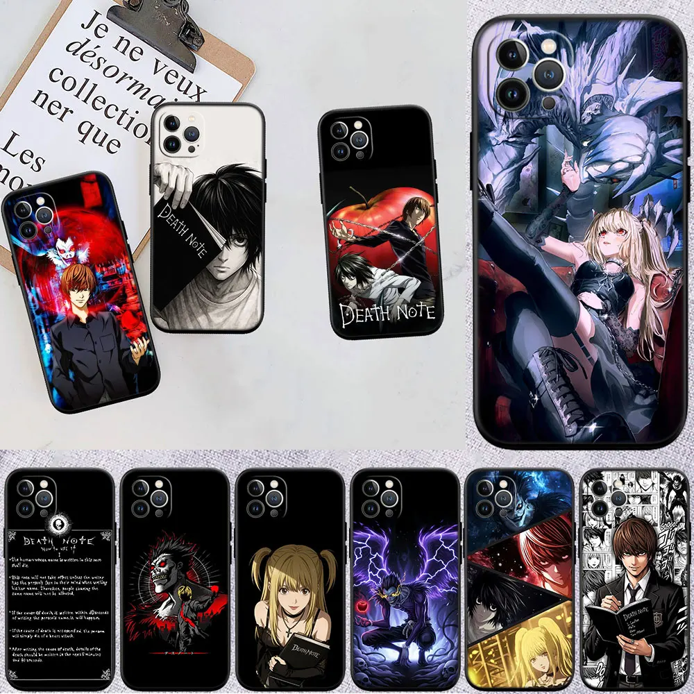 Фото Чехол для телефона MI13 Death Note Ryuk Kira Soft Shell для OPPO A3 Pro A72 A74 A76 A77 A77S A78 A79 A94 A95 A18 A40M A58 №3
