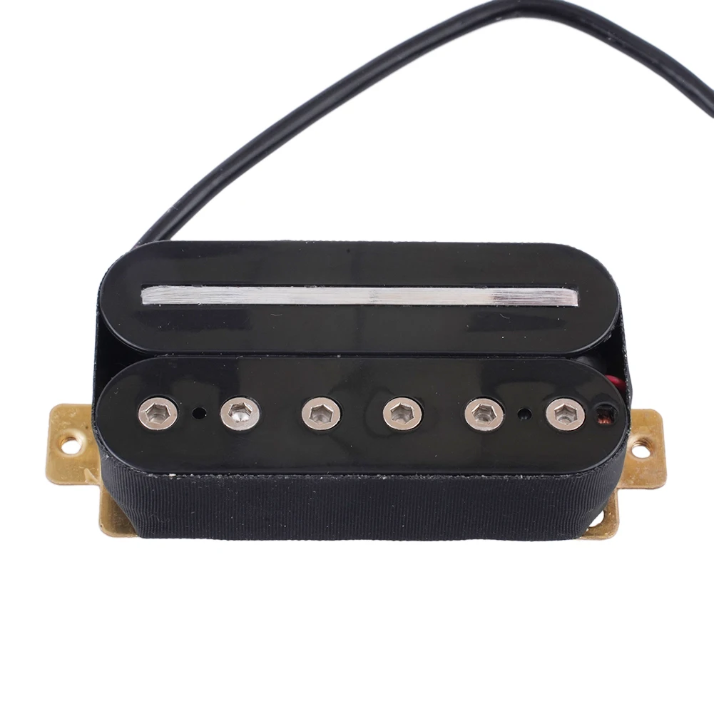 

Guitar Parts Humbucker Pickup 78x36mm Black Double Coil ABS Bobbin For ST SQ Electric Guitars Parts Screws Springs