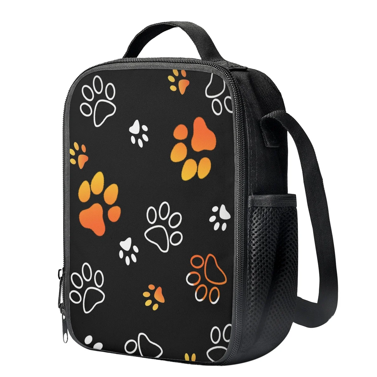 FORUDESIGNS Cartoon Animal Paw Design Footprint Women Backpacks for Teenager Boy Girl MenStudent School Bag Rucksacks for Laptop