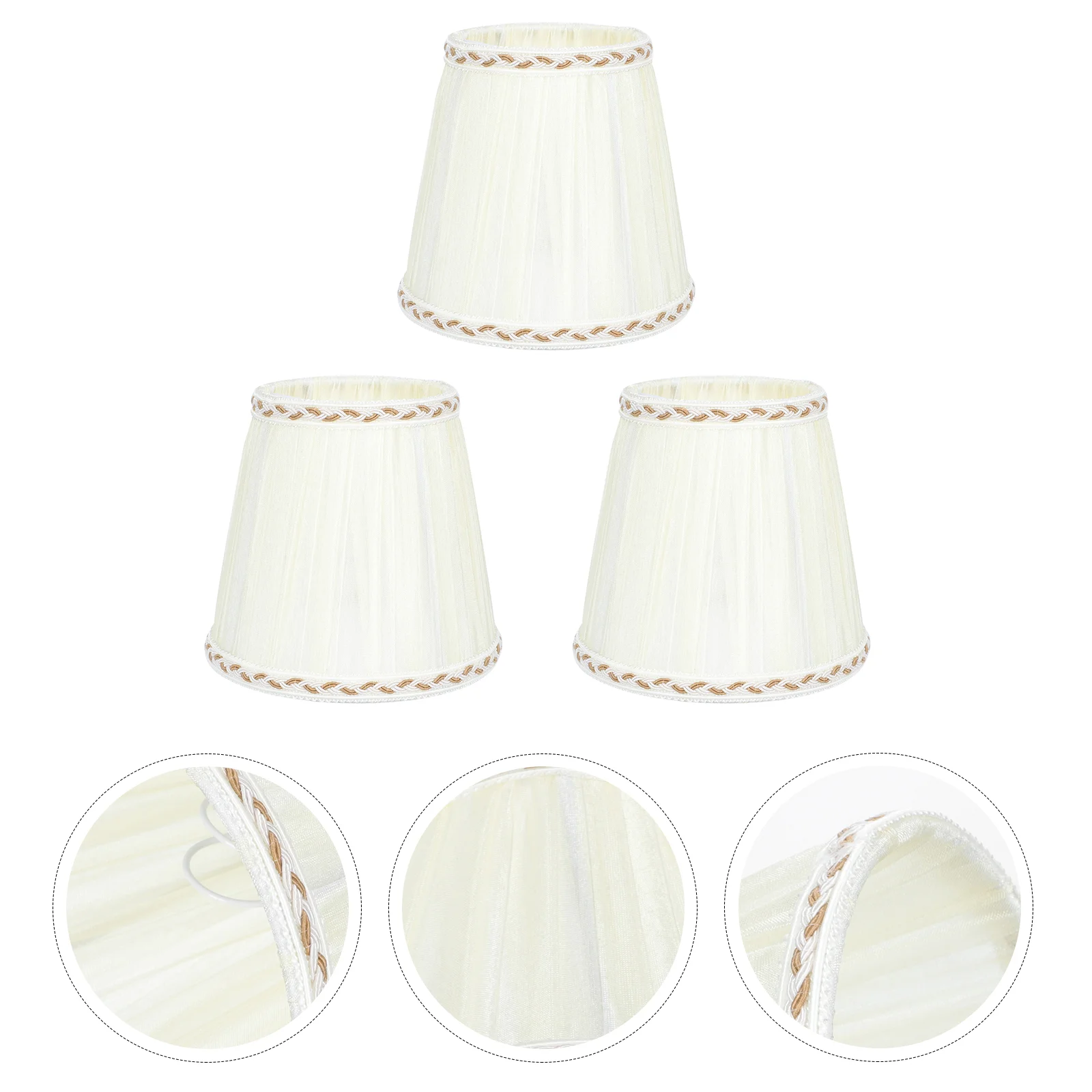 

Lamp Shade Lampshade Lamps Cloth Table Shades Clip Replacement Decor Floor Fabric Medium