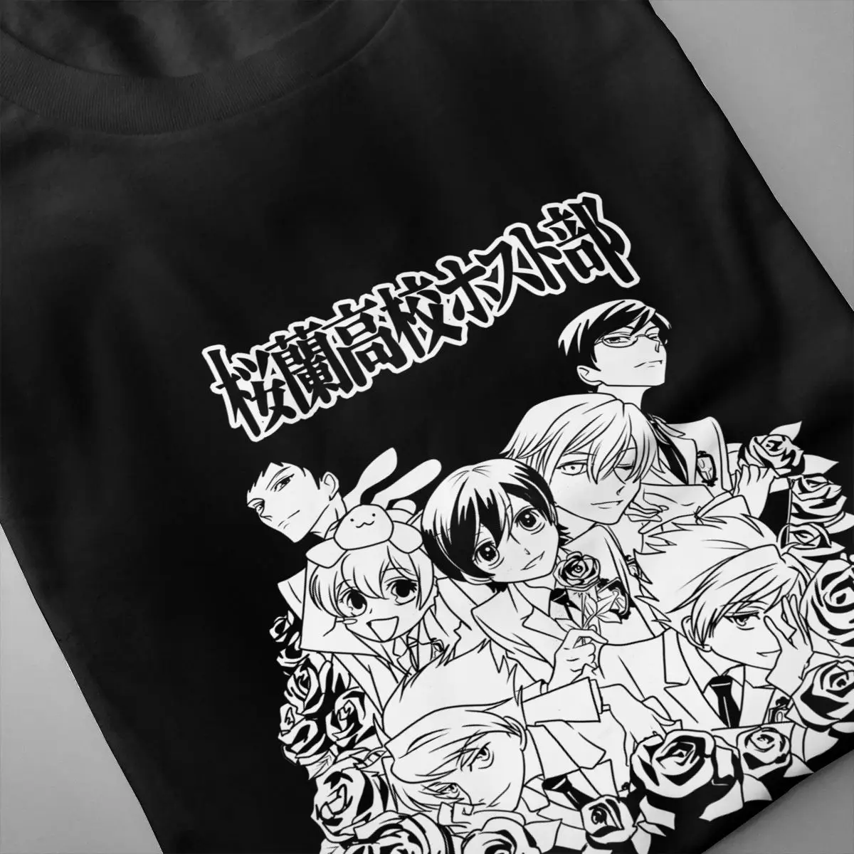 Футболка для начальной школы аниме Ouran футболка фанатов японских манги основная