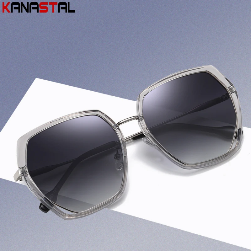 

Women Polarized Sunglasses UV400 Men Sun Glasses Hollow Out Eyeglasses Frames Travel Sunscreen Beach Bikini Visor Eyewear Trend
