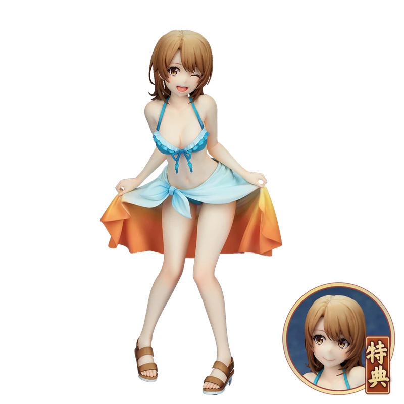 

Pre-Sale My Youth Love Story Isshiki Iroha Anime Figures Swimsuit with Bonus Model Toys Collectibles Ornaments Gifts Toy Chidren