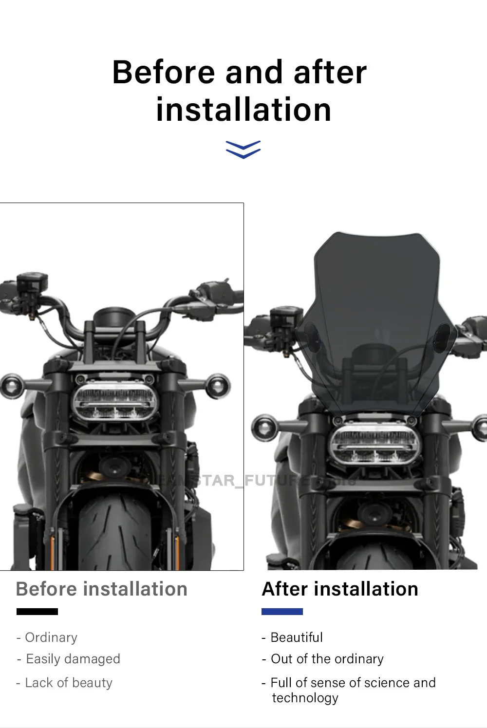 Для Harley Sportster S 1250 RH1250 RH 2021 2022 новые ветрозащитные Чехлы для экрана мотоцикла на