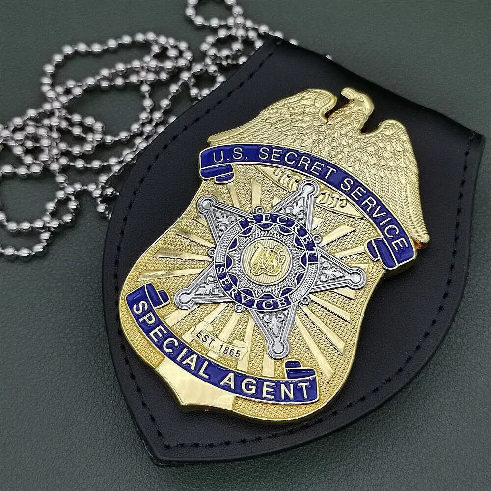 

U.S. Secret Service / USSS Special Agent Metal Badge 1:1 Cosplay DETECTIVE Movie Prop Halloween Gift