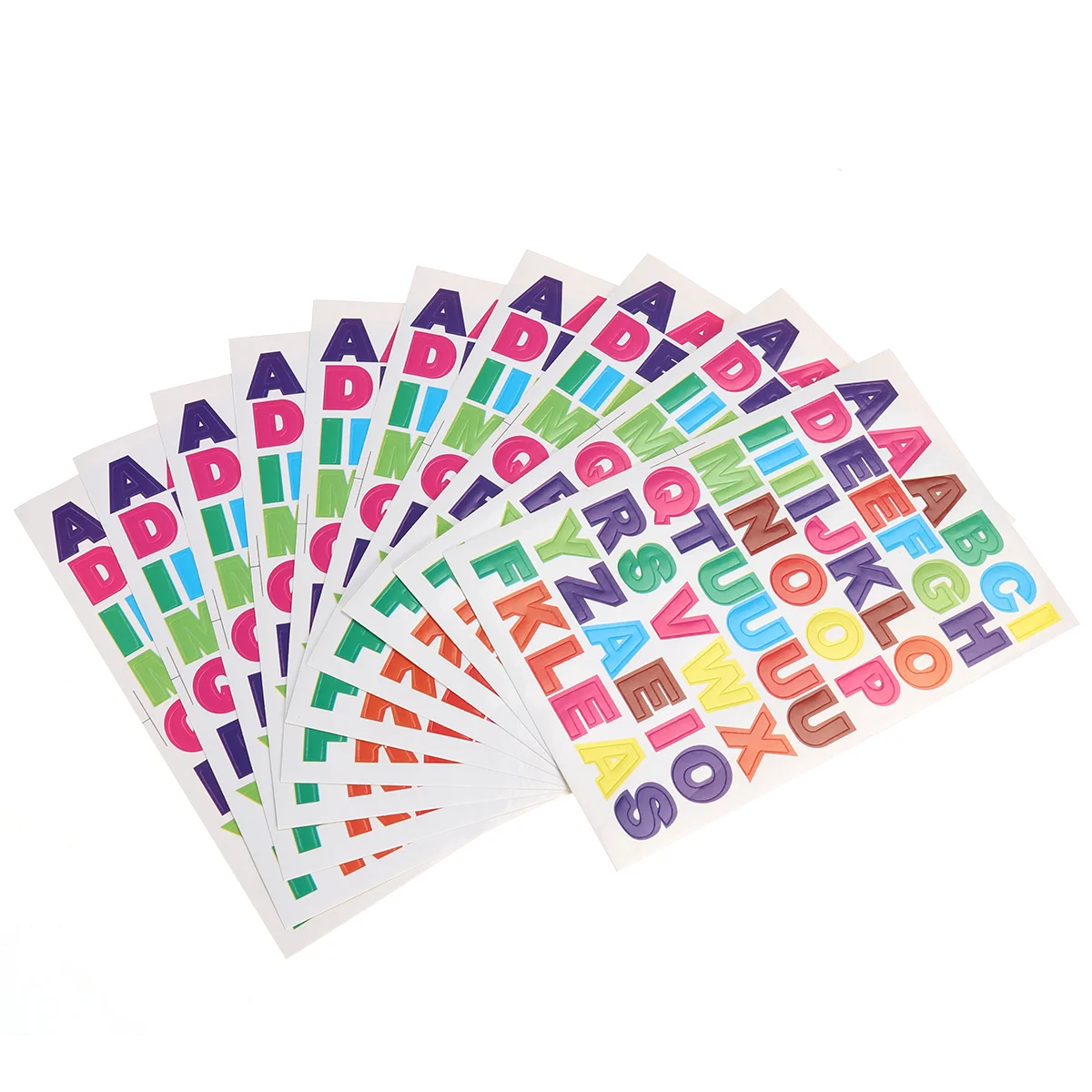 

Stickers Letter Alphabet Letters Stock Small Sticker Abc Dit Kidsadhesive Self Colorful Diy Glitter Stick Onlarge Vinyl