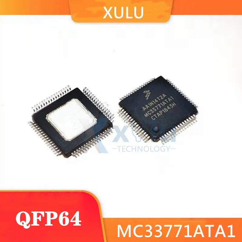 

Микроконтроллер mc33771a1ae QFP64 MCU [MC33771ATA MC33771-14-канальный литий-ионный аккумулятор] FREESCALE