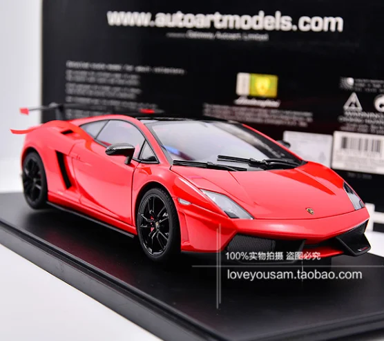 AUTOART 1:18 Lamborghini Gallardo LP570 светильник лая версия ограниченная Коллекционная серия