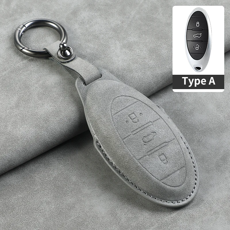 

Кожаный автомобильный чехол для смарт-ключа для FAW Bestune T33 T55 T77 T99, защитный чехол для автомобильного дистанционного ключа, брелок, автоаксессуары