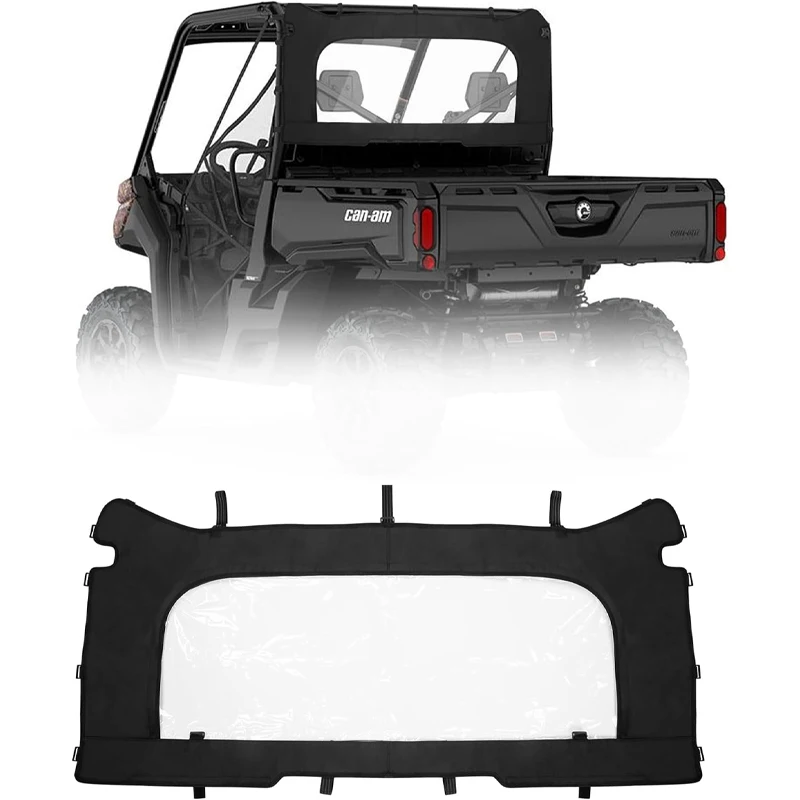 

Мягкое заднее пылезащитное лобовое стекло UTV из ПВХ для Can-Am Defender HD 5 7 8 9 10 HD5 HD7 HD8 HD8 HD9 HD10 Max DPS XT 6x6