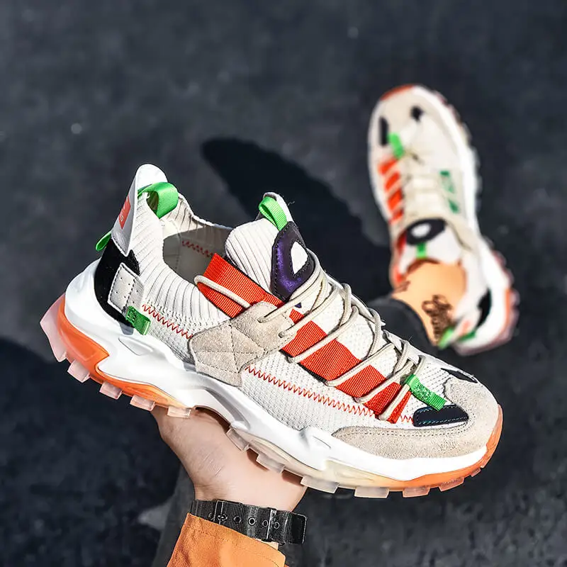 Кроссовки мужские/женские в стиле ретро роскошная повседневная спортивная обувь
