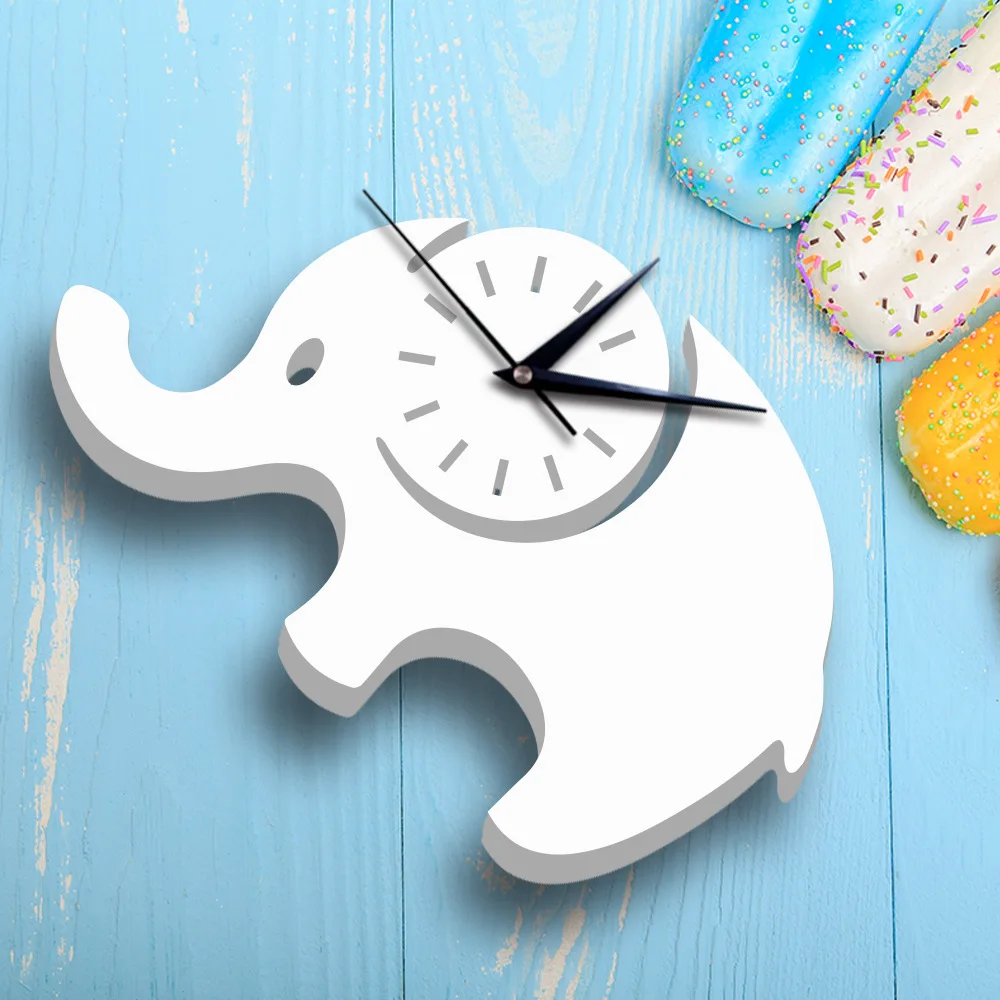 

Wall Clocks Free Shipping Carveman Cartoon Homework Minimalist PVC Mute Clock Direct Sales INSWC018