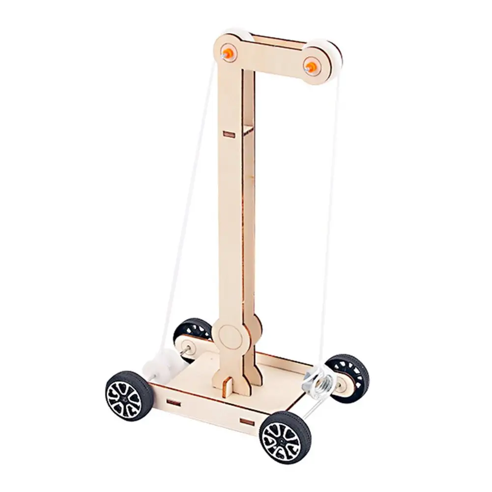

DIY Stem Toys For Children Educational Science Experiment Technology Set Diy Gravity Car Model Puzzle Painted Teaching Aids