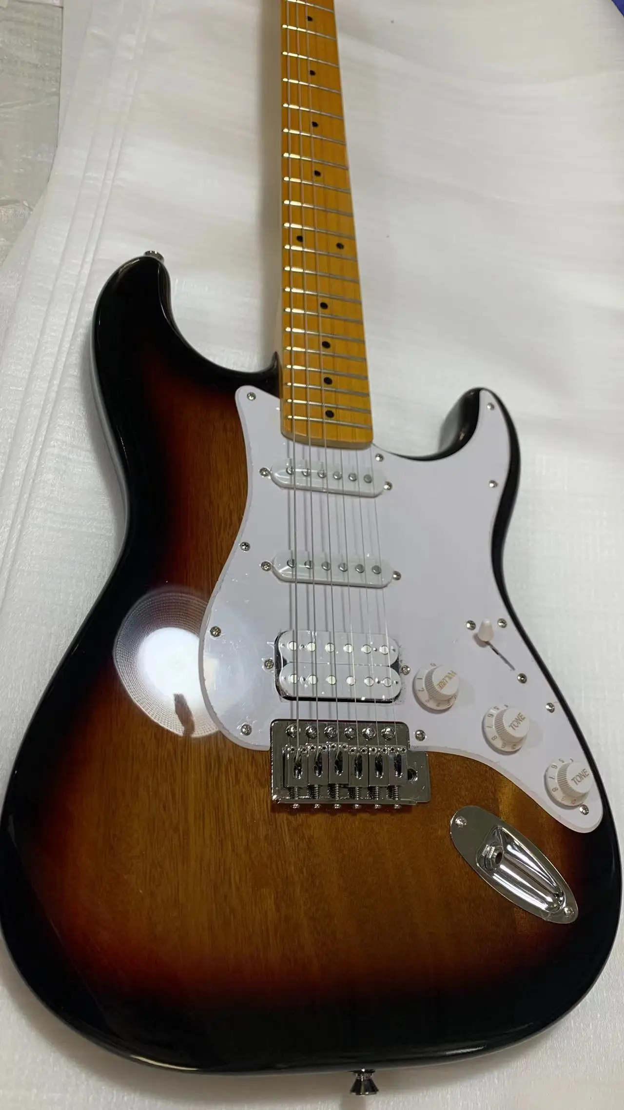 new ST ElectricGuitar.The quality feel and timbre are very good，Free shipping