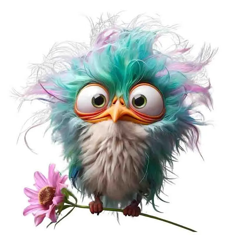 

Винил наклейки птицы для туалета