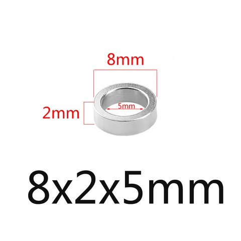 Бусины-разделители Alisaya нержавеющая сталь 8, 10, 12, 16 мм