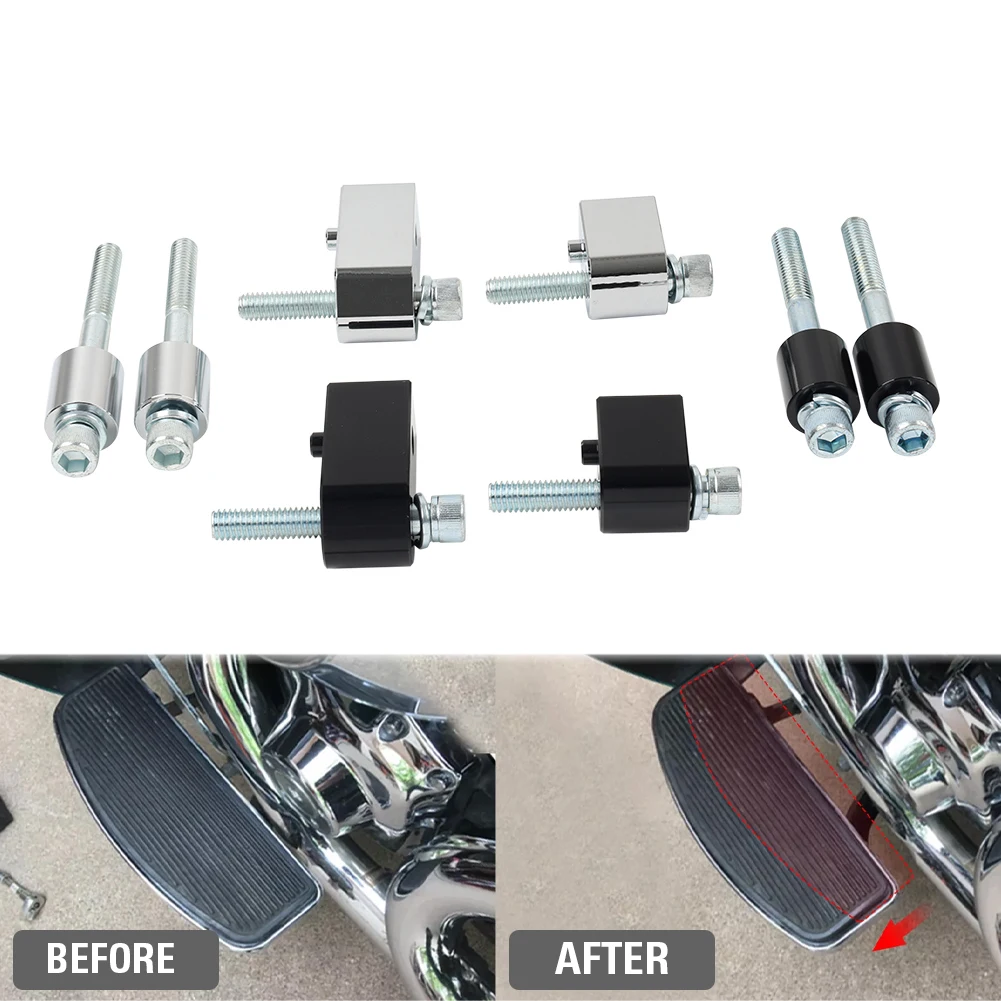 Мотоциклетные 1-дюймовые удлинители для пола водителя комплекты прокладок