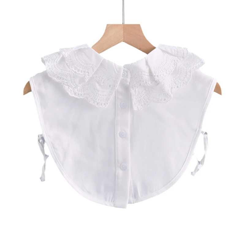 

Воротник с оборками, воротник со съемным воротником