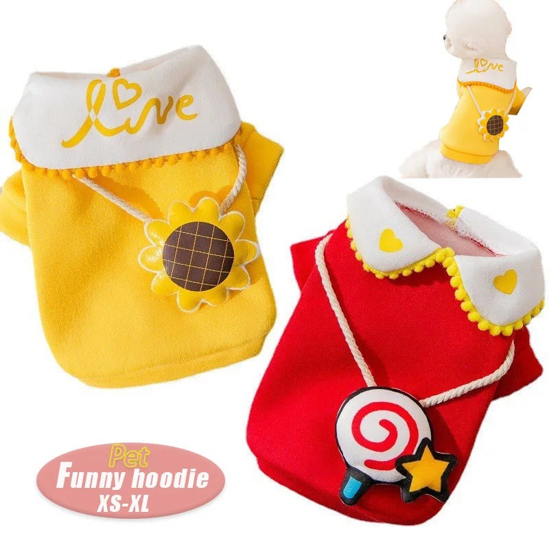 

Cute Small Dog Clothes Soft Cotton Chihuahua Yorkies Clothes Pet Puppy Cat Dog Jacket Coat For Small Medium Dogs