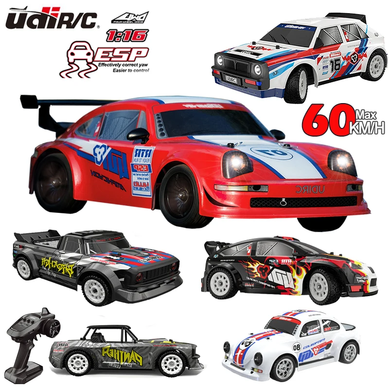 Фото Udirc RC Гоночный автомобиль 1/16 UD1601 UD1602 UD1603 UD1604 UD1607 UD1608 Радиоуправляемый автомобиль Высокоскоростной грузовик 2.4G 4WD Дистанционное управление Дрифт-автомобиль №1