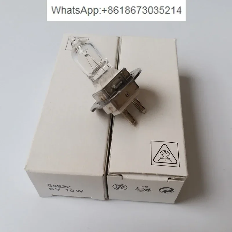64222 6V10W PG22 микроскоп щелевая лампа галогенная шарик