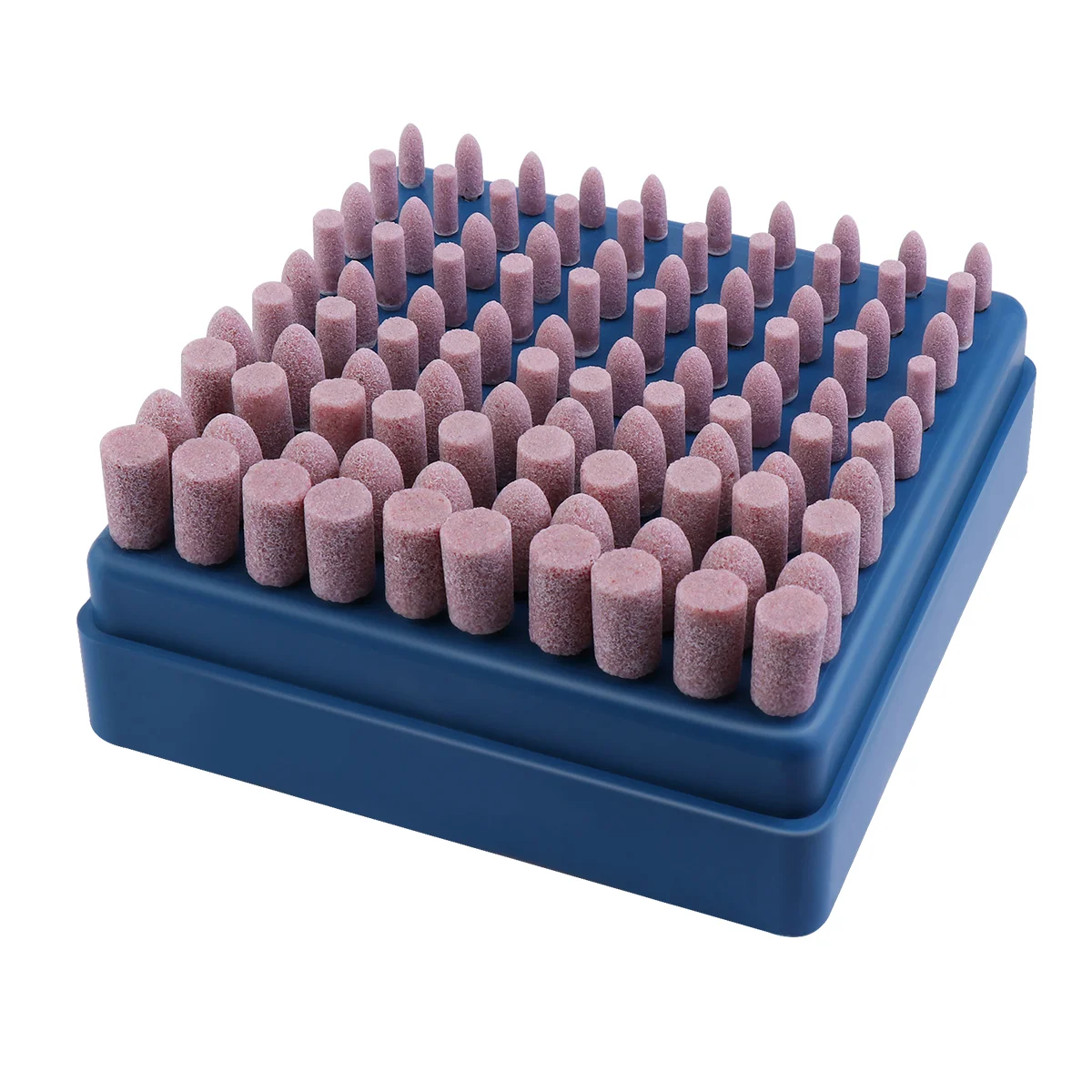 

UEETEK 100pcs 3mm Abrasive Mandrel Mounted Grinding Polishing Tool (Pink)