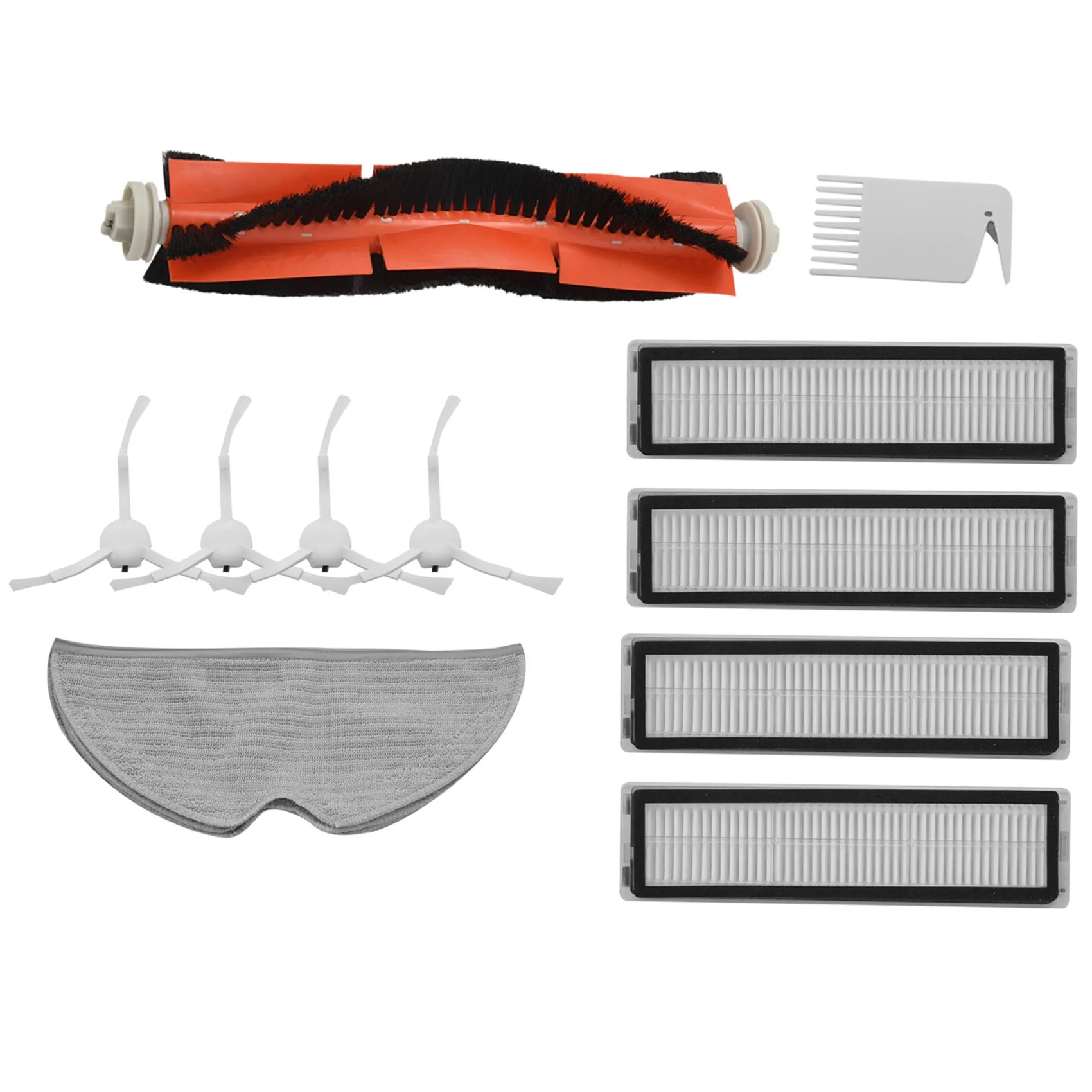 

Сменные аксессуары для робота-пылесоса Dreame D9, основная щетка, боковая щетка, HEPA фильтр, Швабра, ткань, запасные части