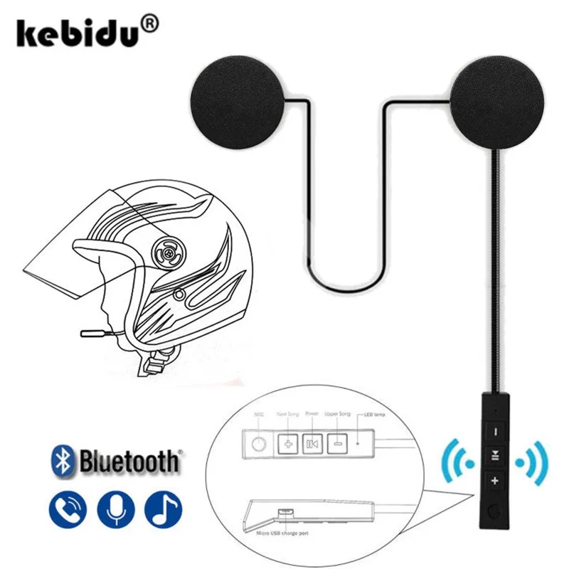 

Wireless Earphone Motorcycle Helmet Headset Bluetooth Hands-free Riding Anti-interference Motor Bike Handsfree Helmet Headsets