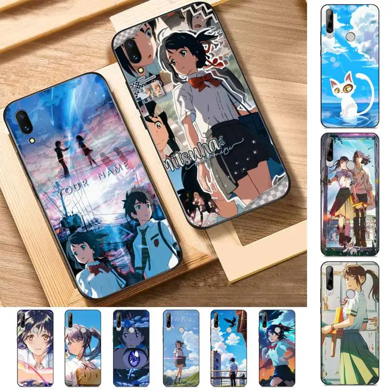 

Anime Suzume no Tojimari Phone Case For Huawei Y9 6 7 5 Prime Enjoy 7s 7 8 plus 7a 9e 9plus 8E Lite Psmart Shell