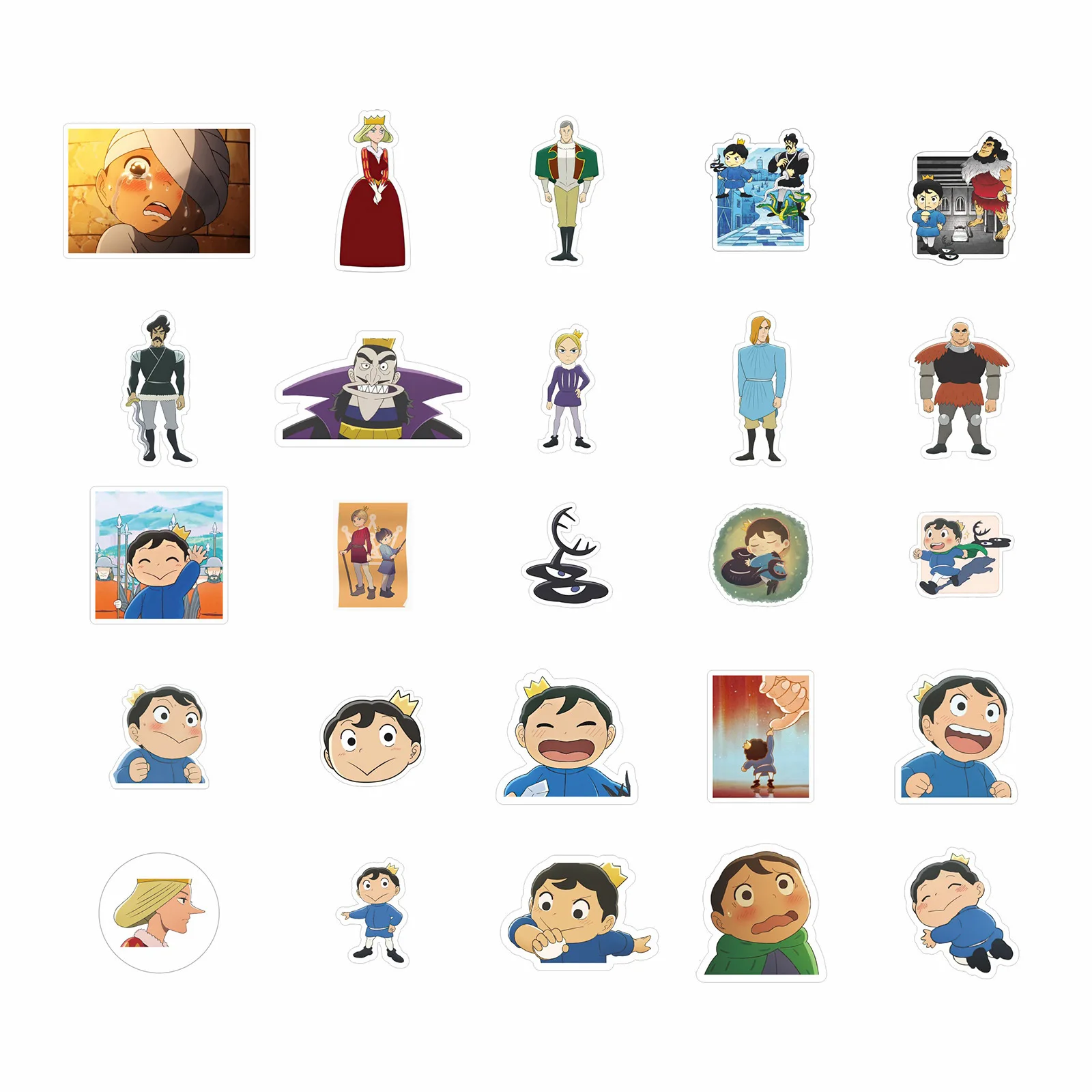 10/30/50 шт. наклейки Рейтинг королей забавные мультяшные карикатурные для багажа