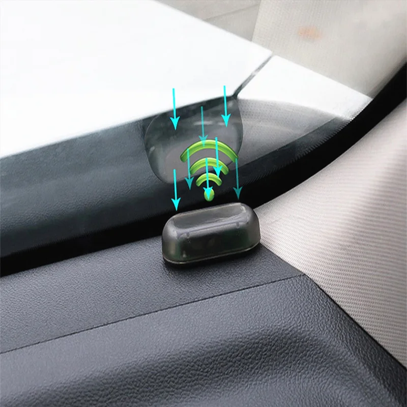 

Solar USB Power Car Alarm Light Anti-Theft Warning Flash Blinking Fake Car Led Light Flash Blinking Lamp Red Blue New Update