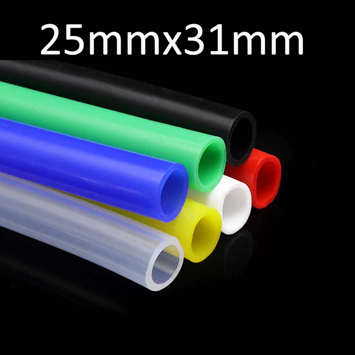 Пищевая силиконовая трубка ID 25 мм x внешний диаметр 31 гибкий шланг трубы для