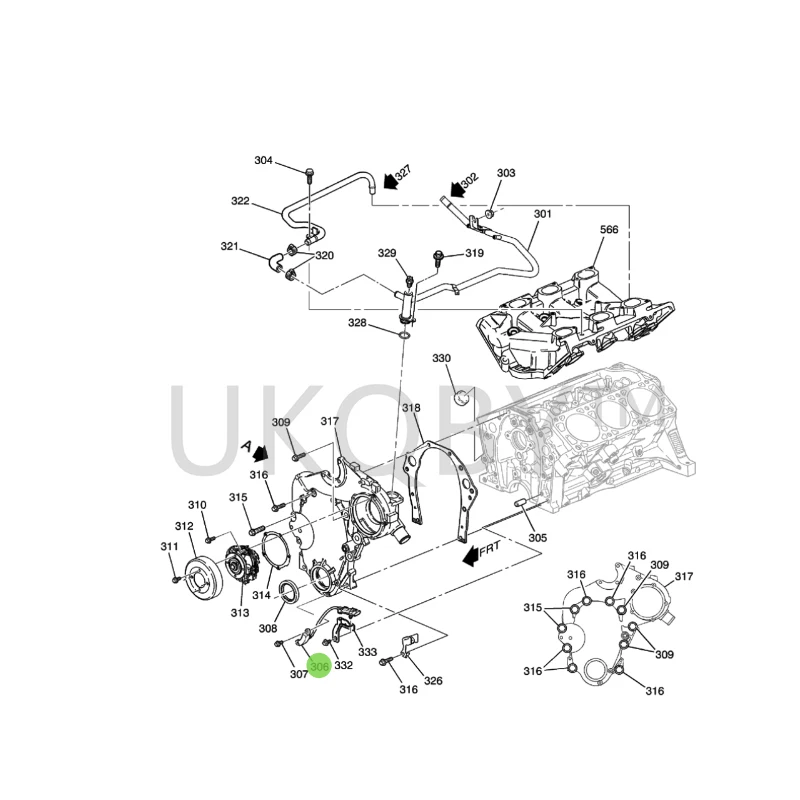 12567649 5184331AC подходит для Bu ic k New Century Dynasty Regal GL8 Датчик положения коленчатого вала